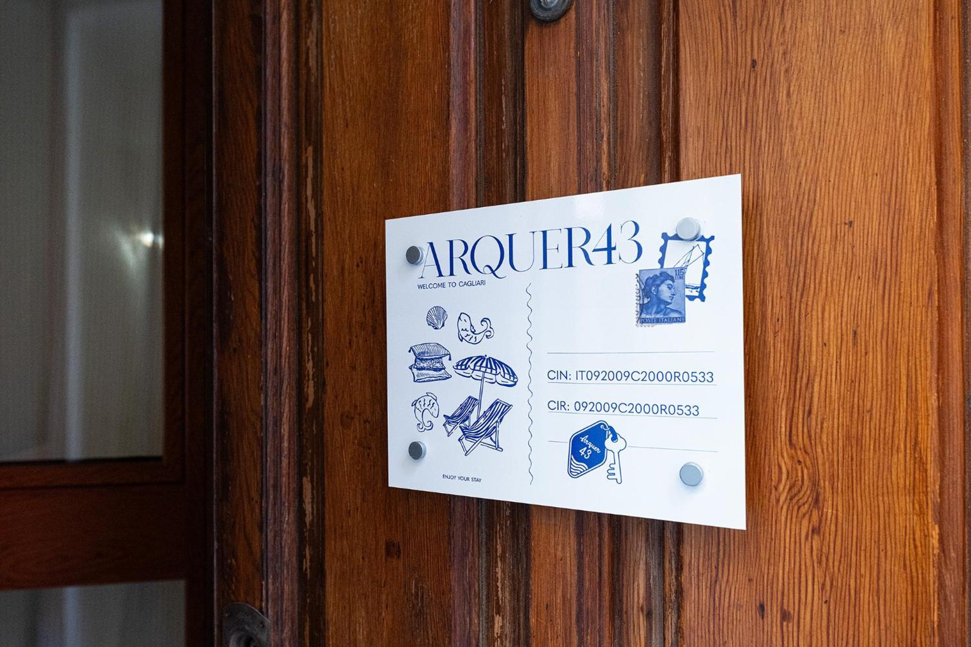 Vakantiehuis Arquer43 - Old Town - 1 Da Letto - 4 Persone Cagliari